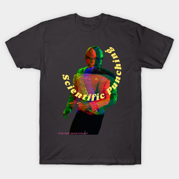 Scientific punching T-Shirt by Star Trek Sucks?